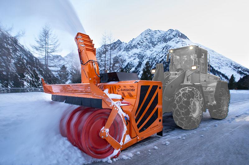 Schneefräse Solide Symbol Eiskratzer Und Lader Fahrzeug Pflug Lkw